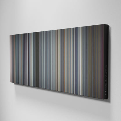 Side view of Buff's of Clean-Bandit-Rockabye Frome on the wall