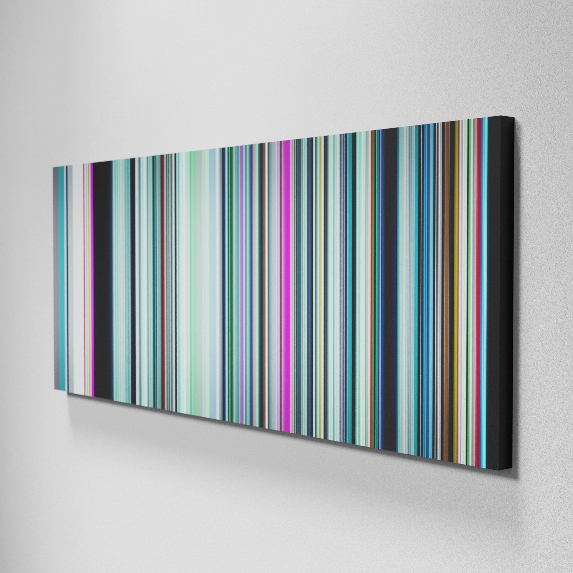 Side view of Basic of Calvin-Harris-This-Is-What-You-Came-For Frome on the wall