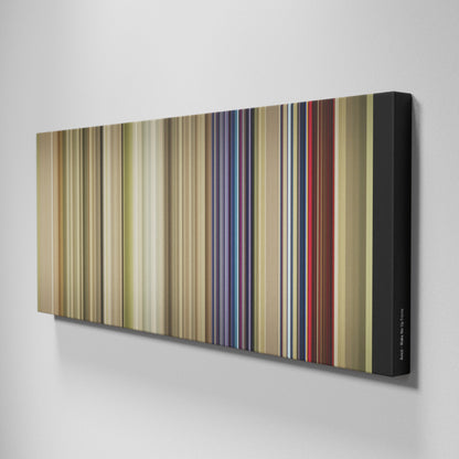 Side view of Buff's of Avicii-Wake-Me-Up Frome on the wall