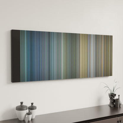 Minimal interior design with LMFAO-Party-Rock-Anthem Frome on the wall