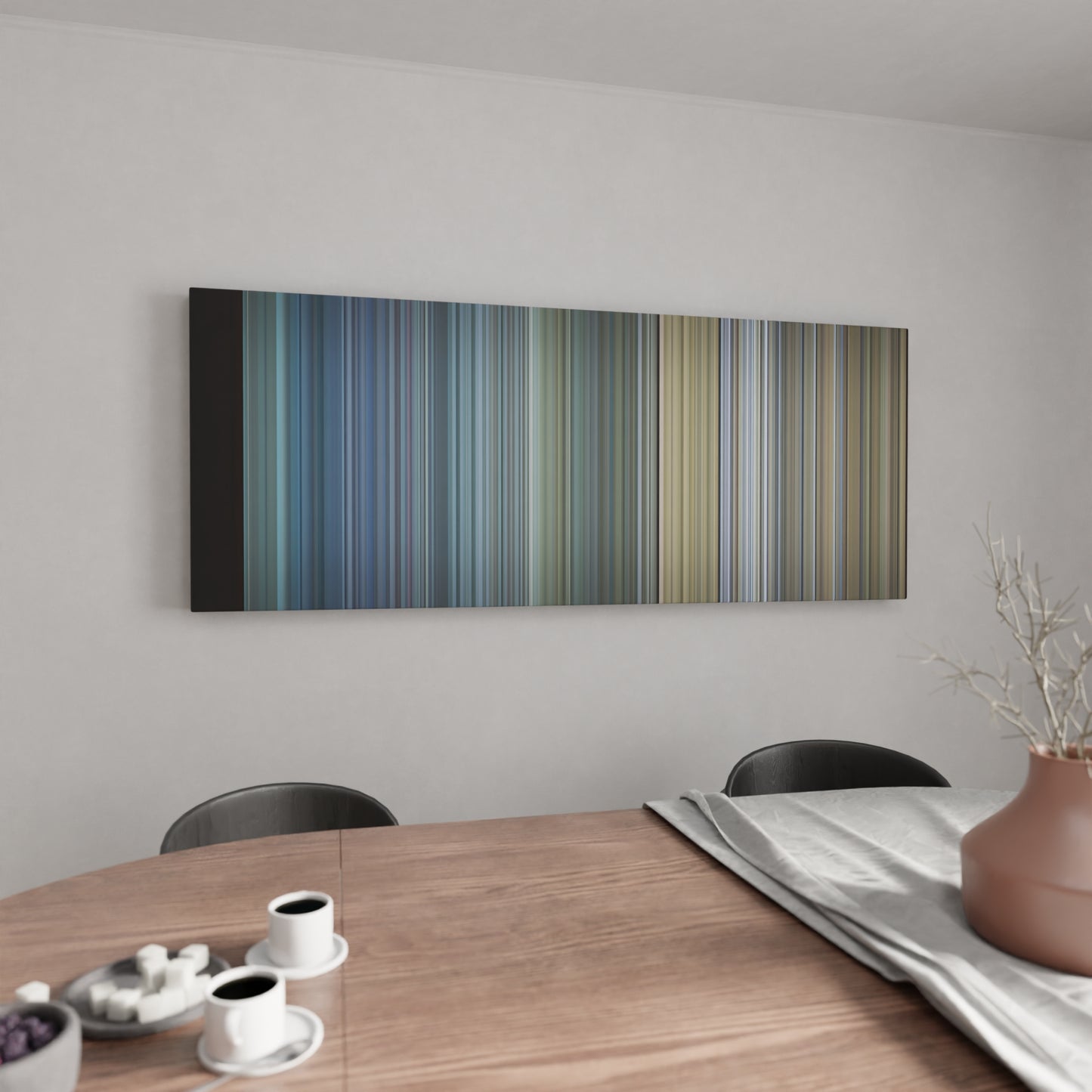 Kitchen with LMFAO-Party-Rock-Anthem Frome on the wall