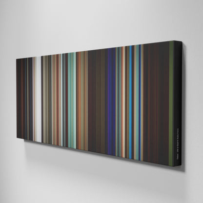 Side view of Buff's of Future-Life-Is-Good Frome on the wall