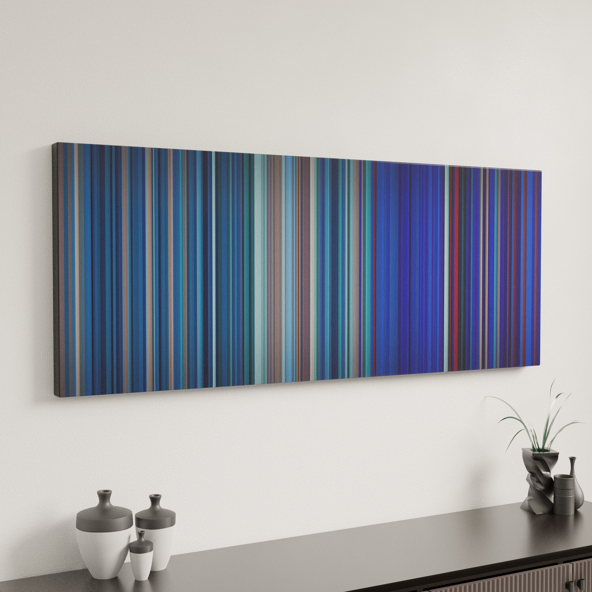 Minimal interior design with Ariana-Grande-Side-To-Side Frome on the wall