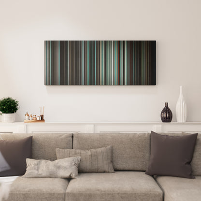 Living room interior with Rihanna-Diamonds Frome on the wall