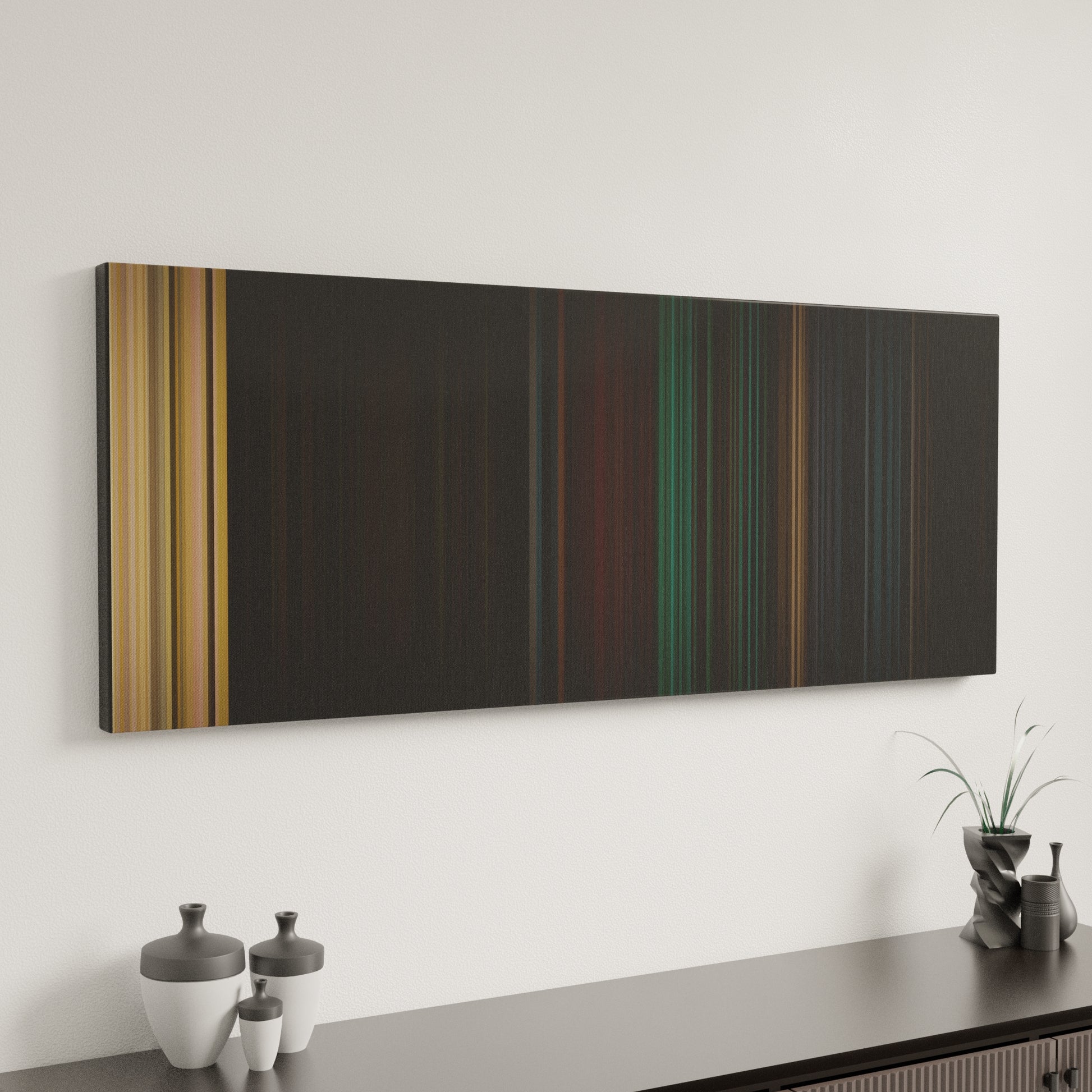 Minimal interior design with Camila-Cabello-Havana Frome on the wall