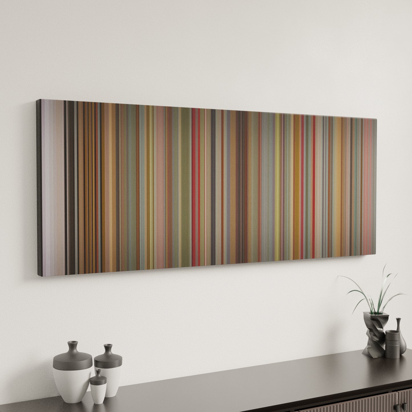 Minimal interior design with Silento-Watch-Me Frome on the wall