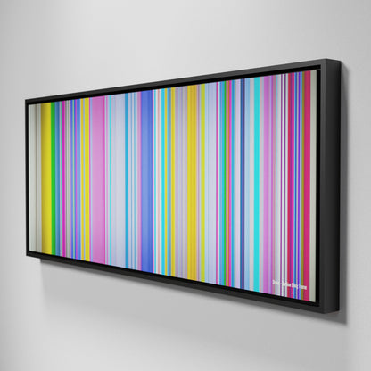 Side view of Framed Buff's of Drake-Hotline-Bling Frome on the wall