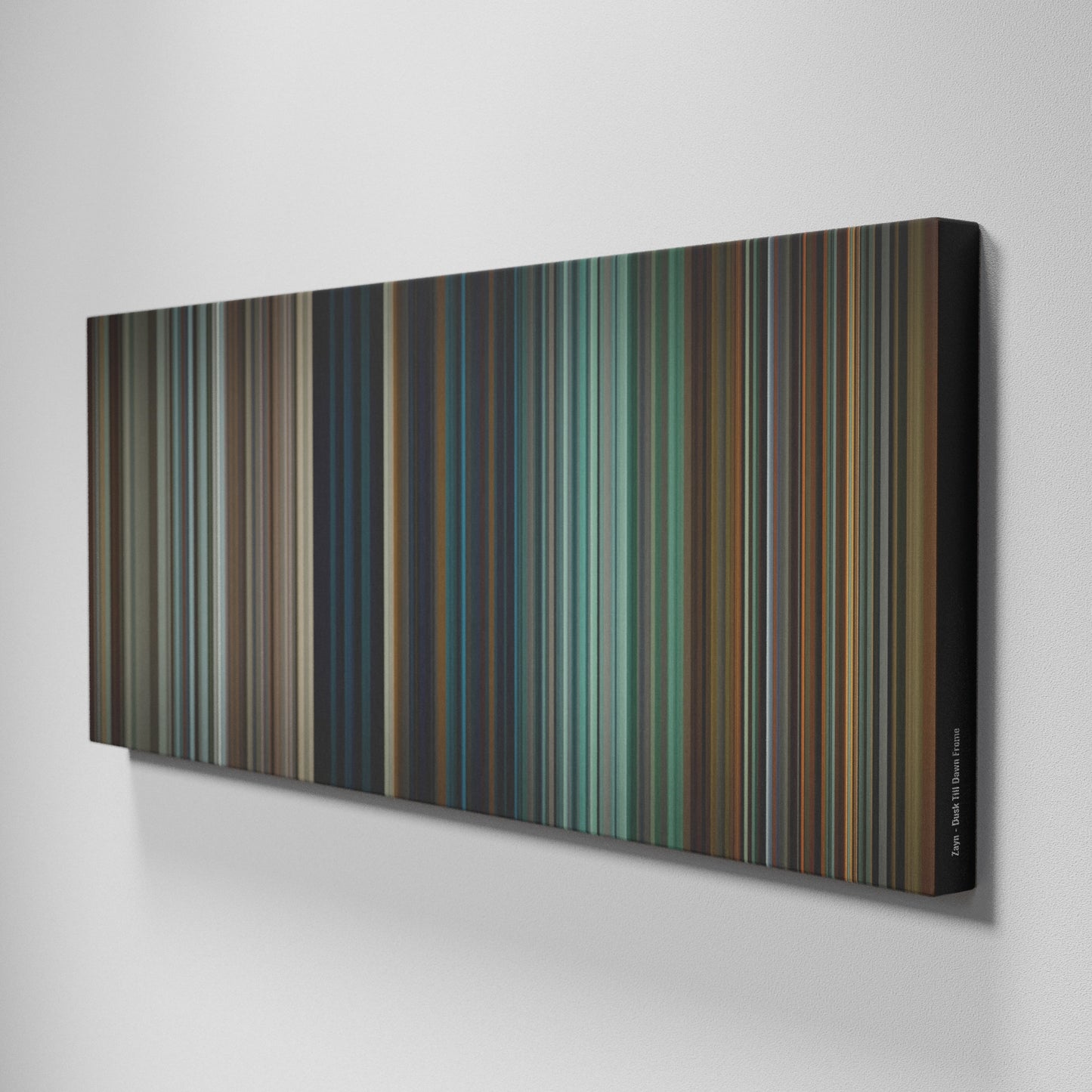 Side view of Buff's of Zayn-Dusk-Till-Dawn Frome on the wall