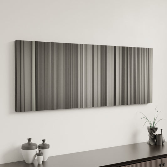 Minimal interior design with Imagine-Dragons-Thunder Frome on the wall