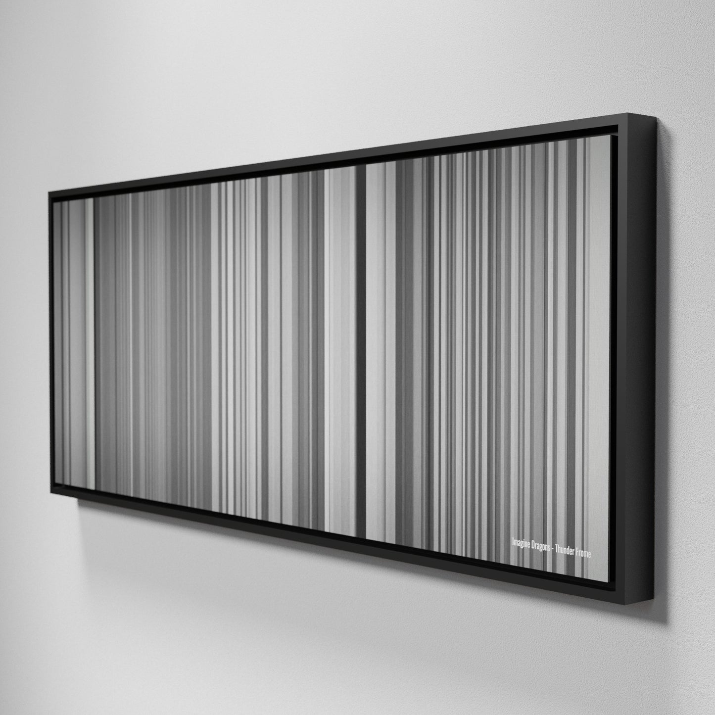 Side view of Framed Buff's of Imagine-Dragons-Thunder Frome on the wall