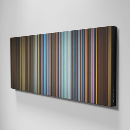 Side view of Buff's of Maluma-Felices-los-4 Frome on the wall