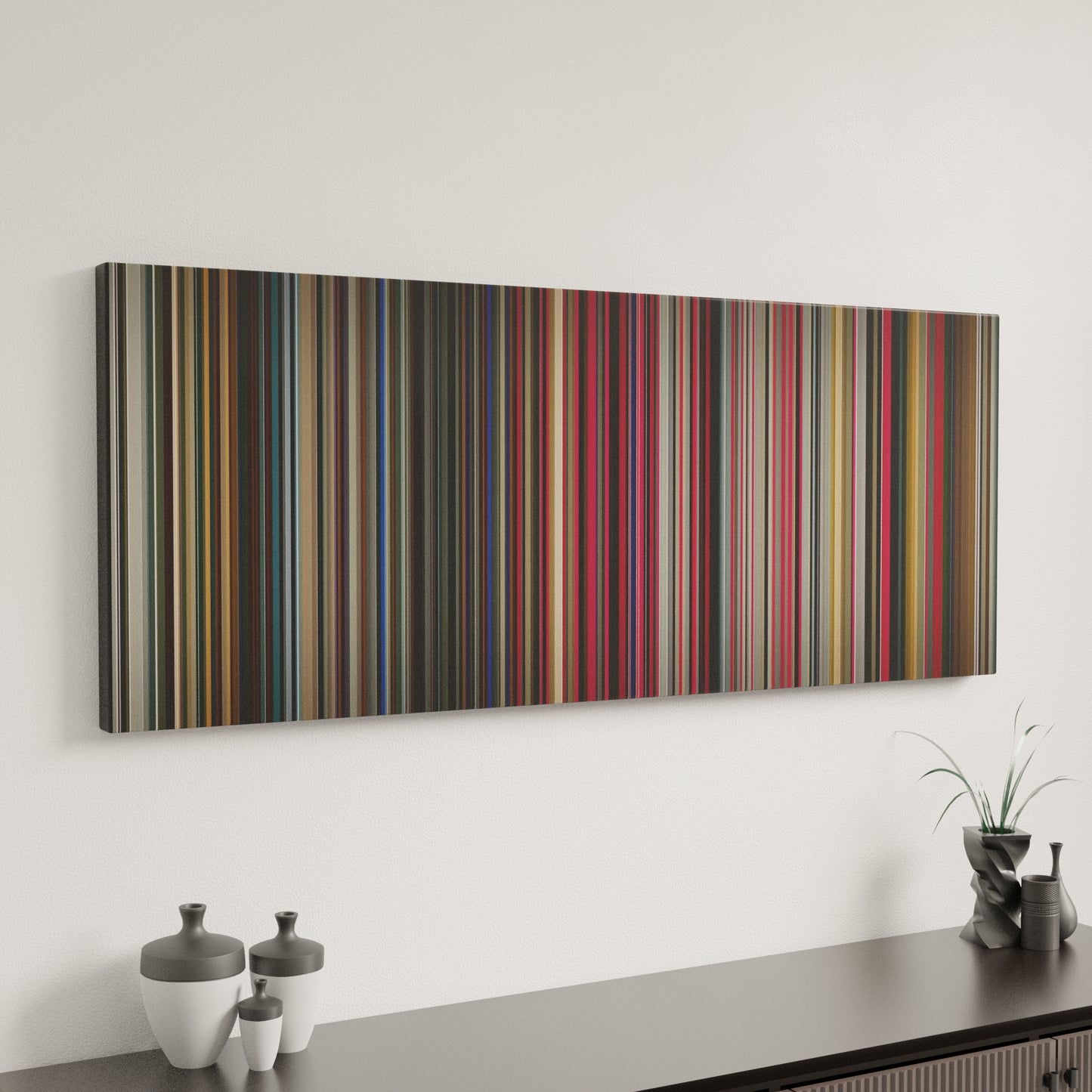 Minimal interior design with Jhay-Cortez-J-Balvin-Bad-Bunny-No-Me-Conoce Frome on the wall