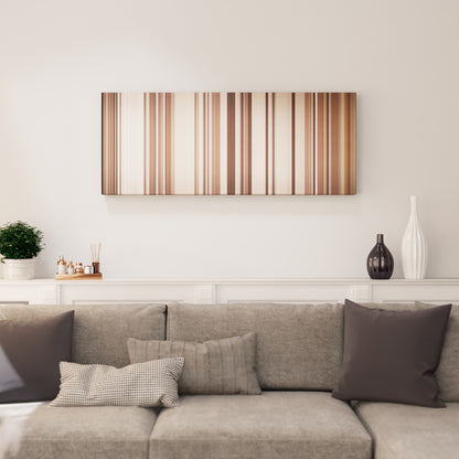 Living room interior with Bruno-Mars-Just-The-Way-You-Are Frome on the wall