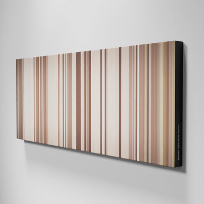 Side view of Buff's of Bruno-Mars-Just-The-Way-You-Are Frome on the wall