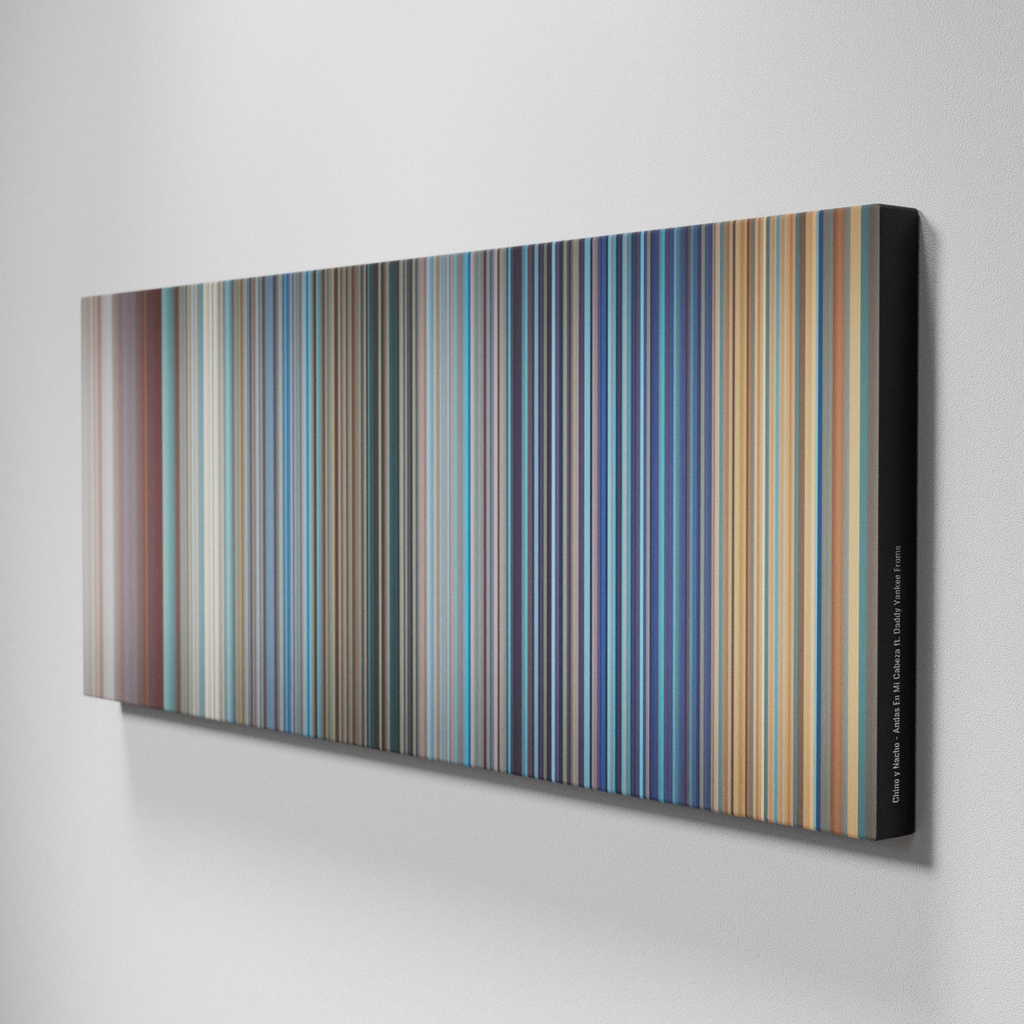 Side view of Buff's of Chino-y-Nacho-Andas-En-Mi-Cabeza Frome on the wall