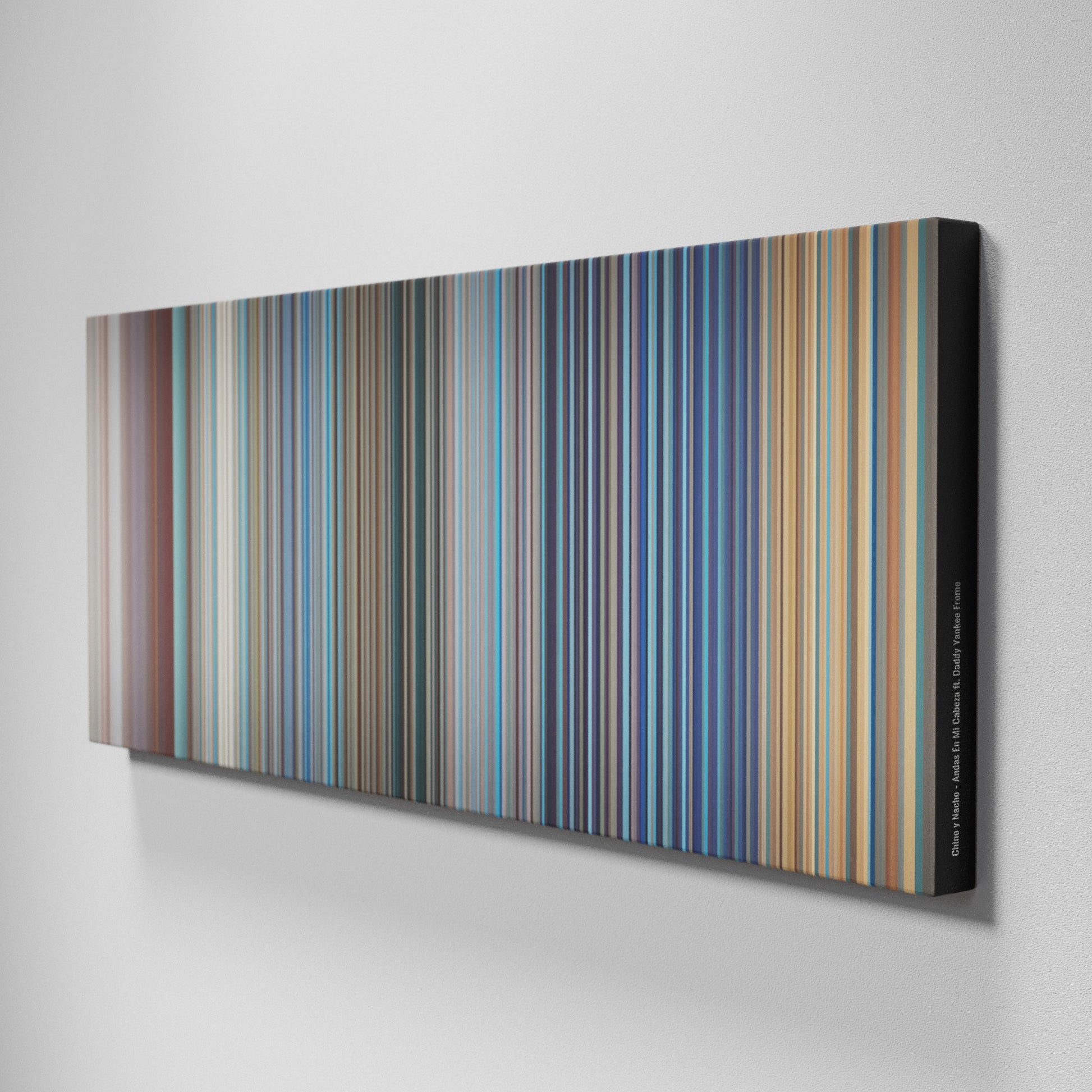 Side view of Buff's of Chino-y-Nacho-Andas-En-Mi-Cabeza Frome on the wall