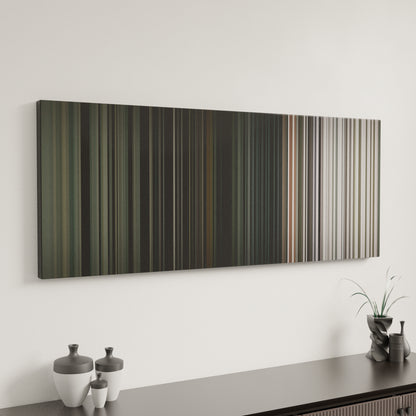 Minimal interior design with Eminem-Not-Afraid Frome on the wall