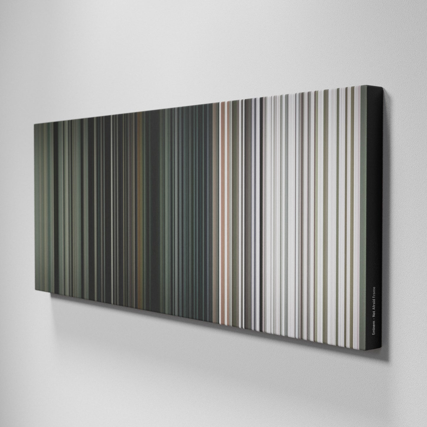 Side view of Buff's of Eminem-Not-Afraid Frome on the wall