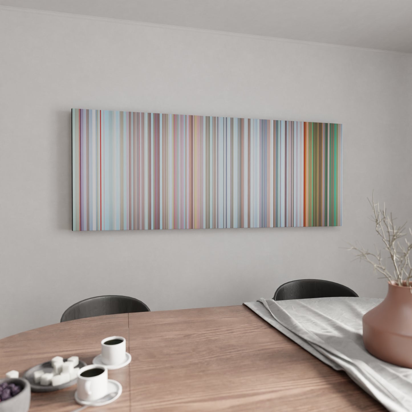 Kitchen with Maluma-Corazon Frome on the wall