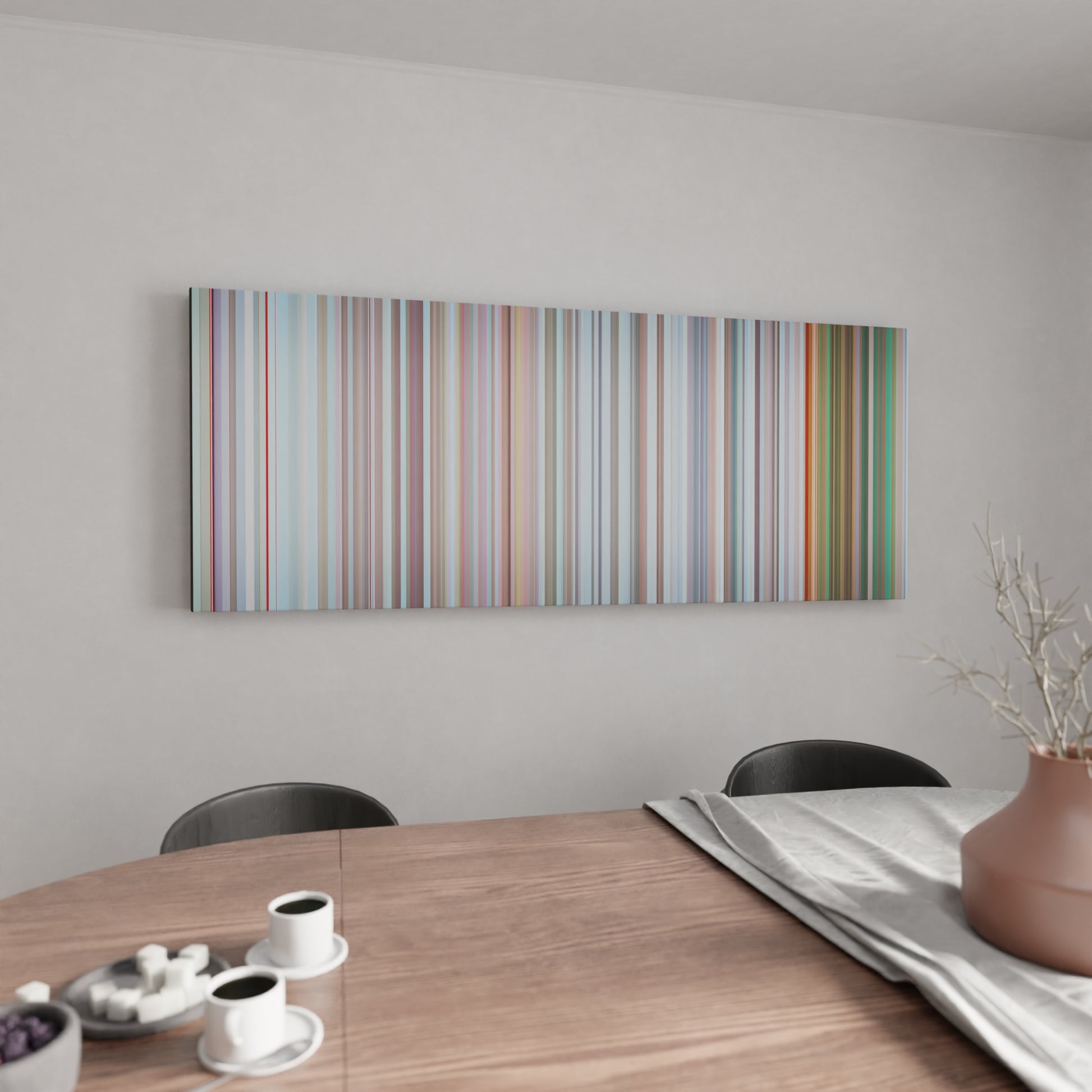 Kitchen with Maluma-Corazon Frome on the wall