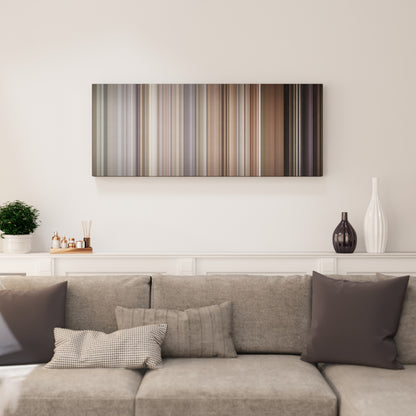 Living room interior with David-Guetta-Titanium Frome on the wall