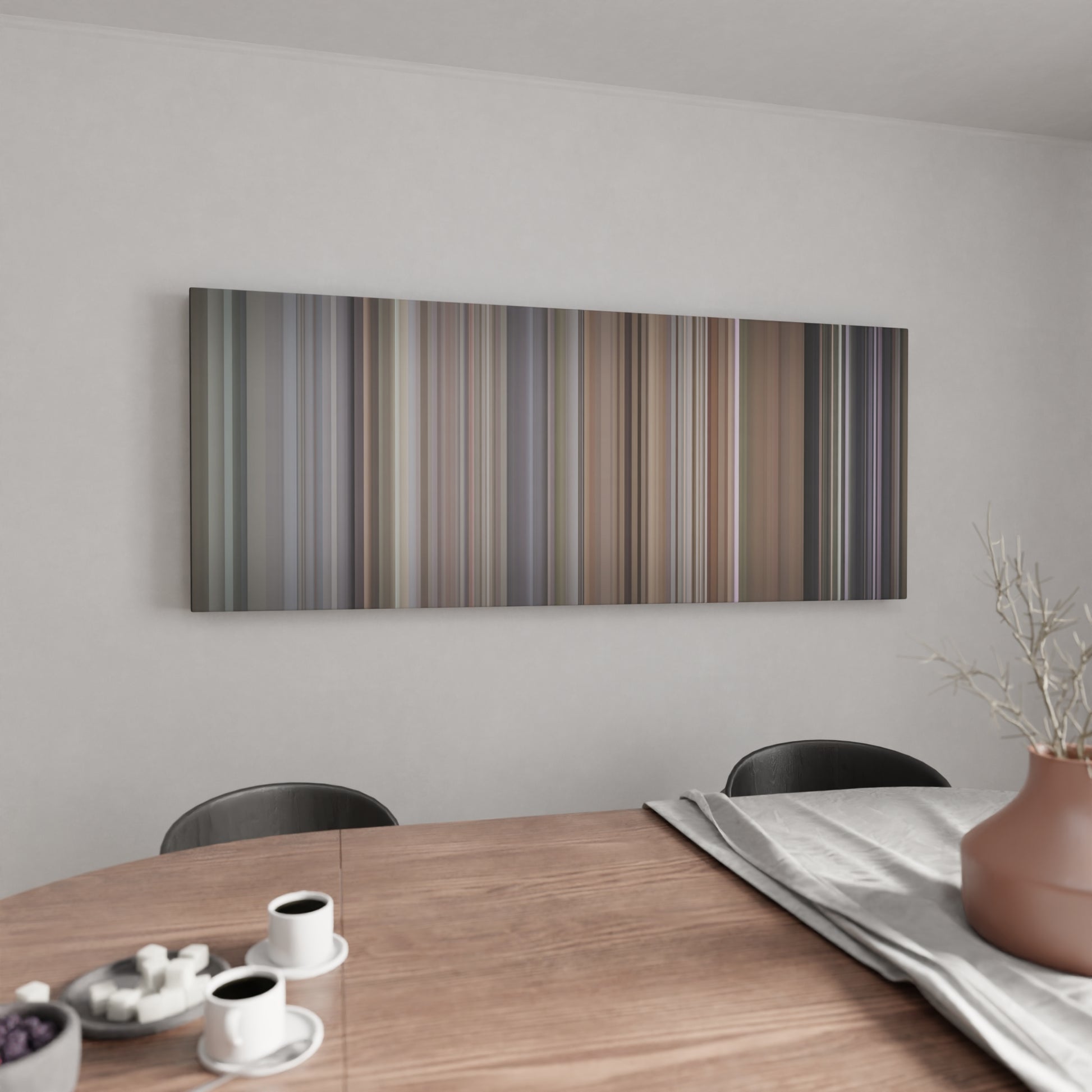 Kitchen with David-Guetta-Titanium Frome on the wall