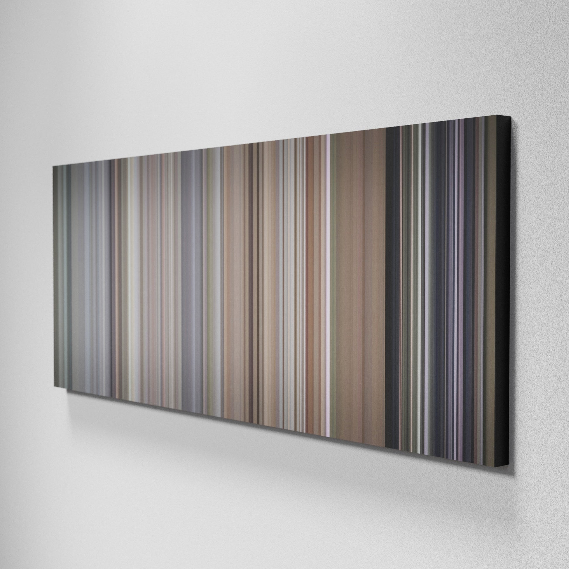 Side view of Basic of David-Guetta-Titanium Frome on the wall