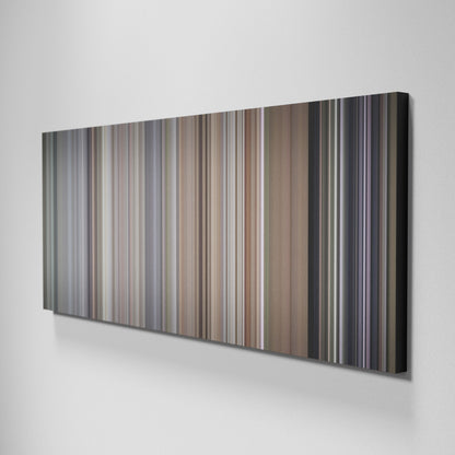 Side view of Basic of David-Guetta-Titanium Frome on the wall