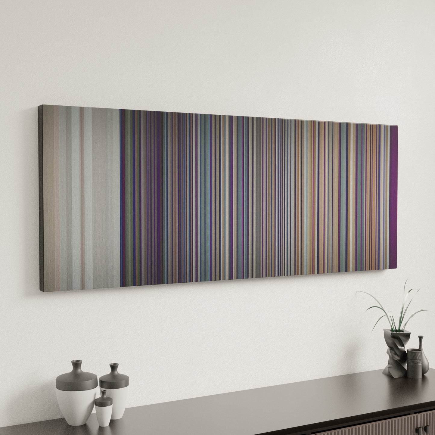 Minimal interior design with Ozuna-Se-Preparo Frome on the wall