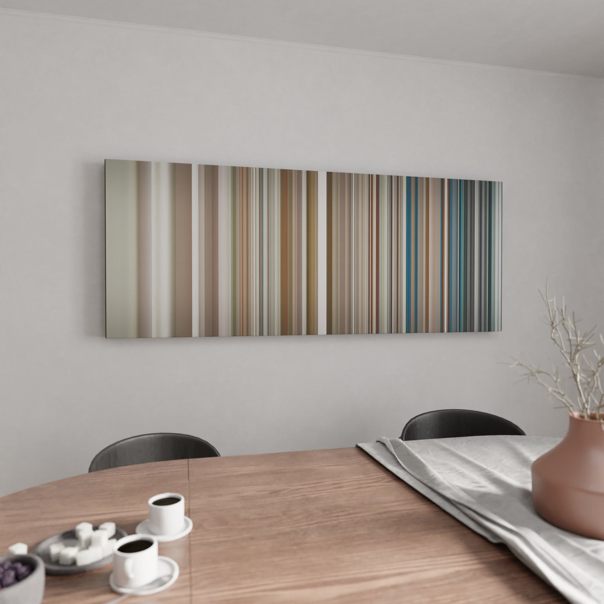 Kitchen with Calvin-Harris-Summer Frome on the wall