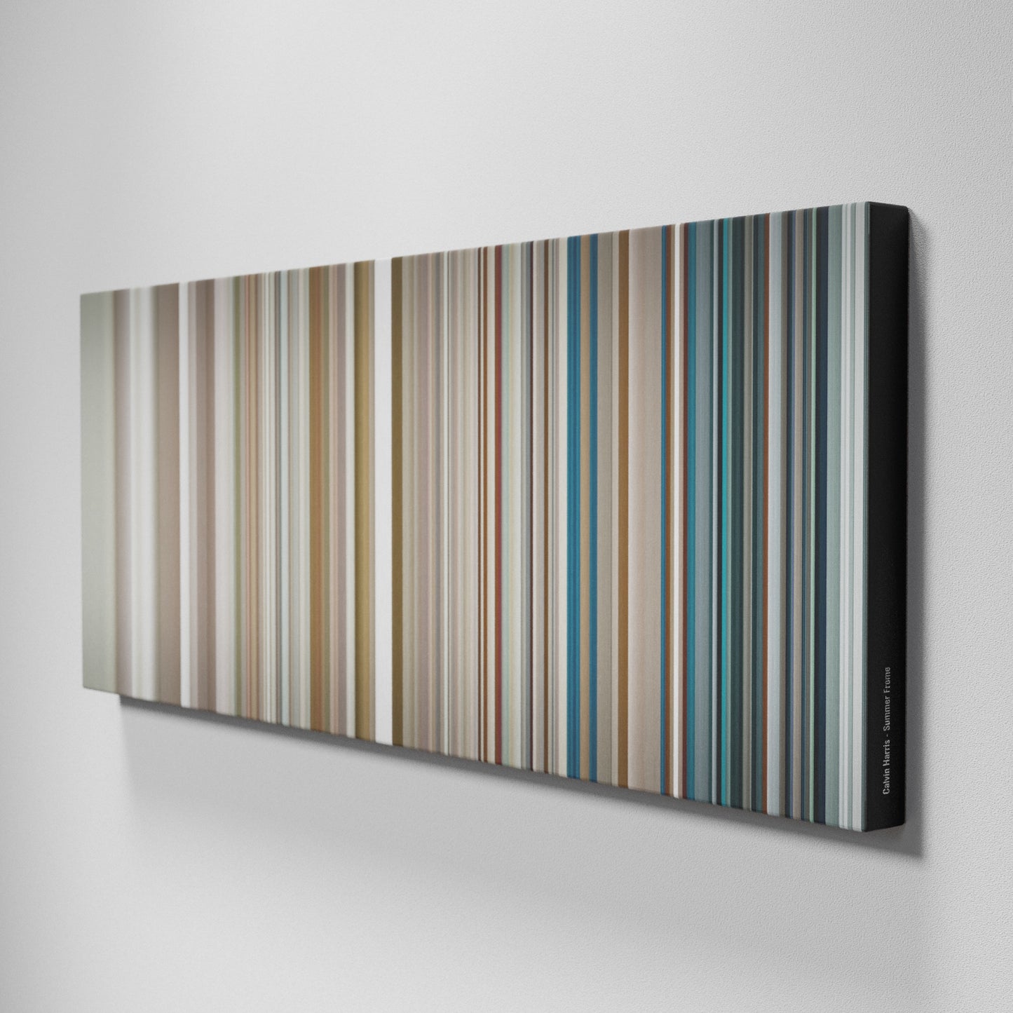 Side view of Buff's of Calvin-Harris-Summer Frome on the wall