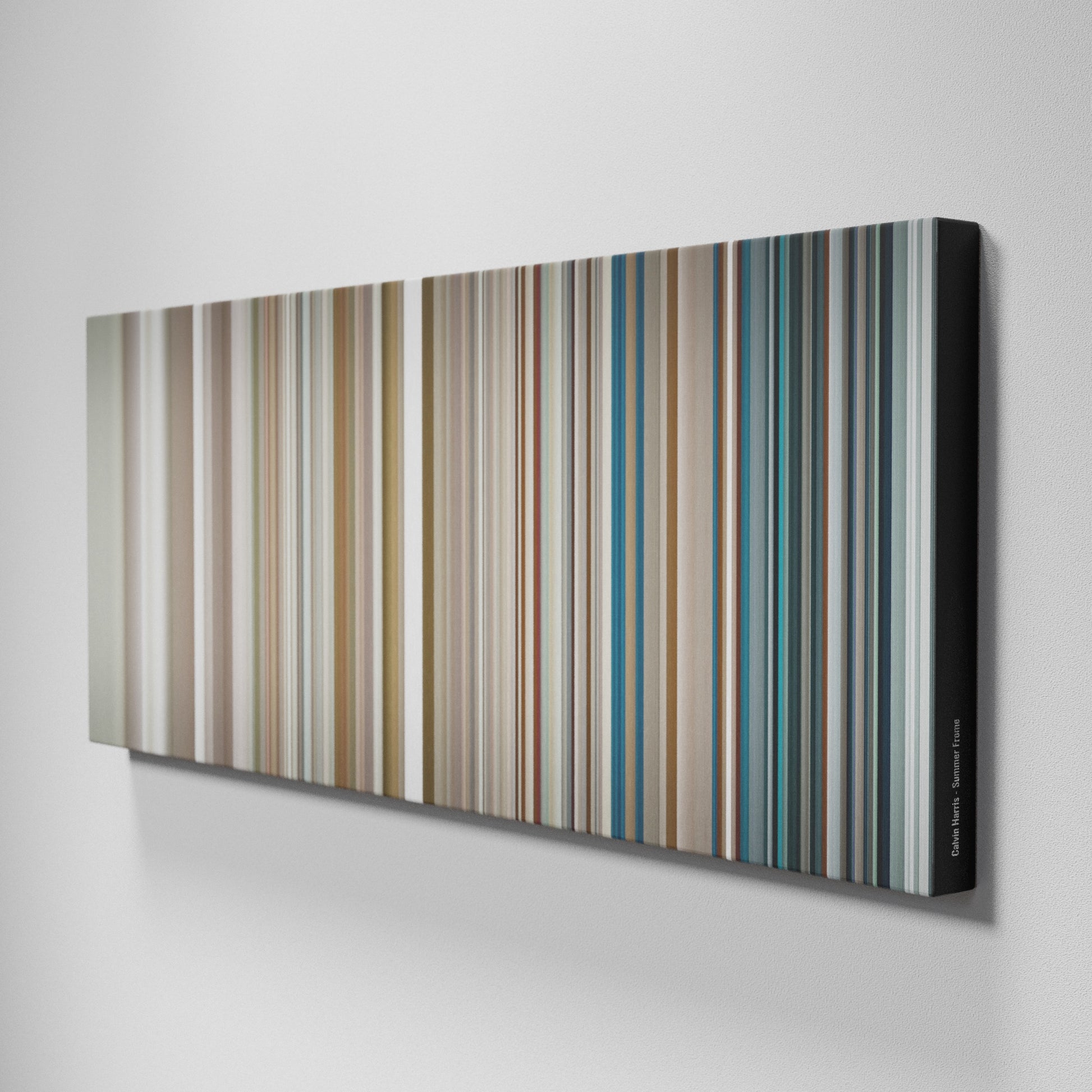 Side view of Buff's of Calvin-Harris-Summer Frome on the wall