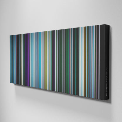 Side view of Buff's of Calvin-Harris--Disciples-How-Deep-Is-Your-Love Frome on the wall