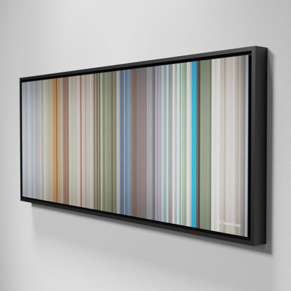 Side view of Framed Buff's of PSY-Gentleman Frome on the wall