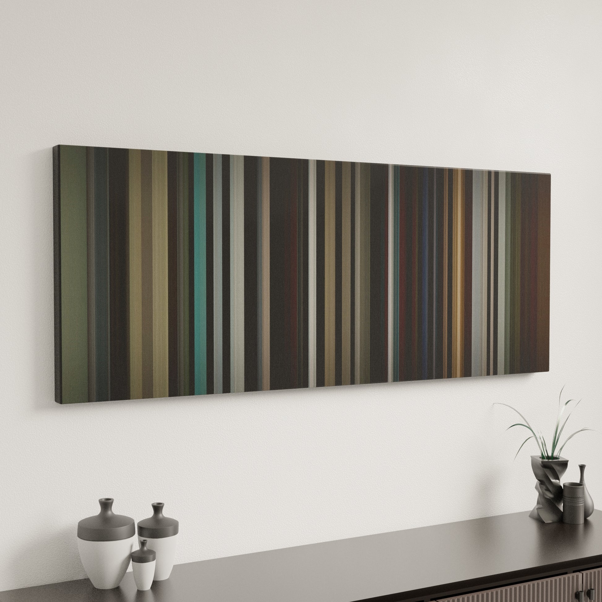 Minimal interior design with Sam-Smith-Im-Not-The-Only-One Frome on the wall