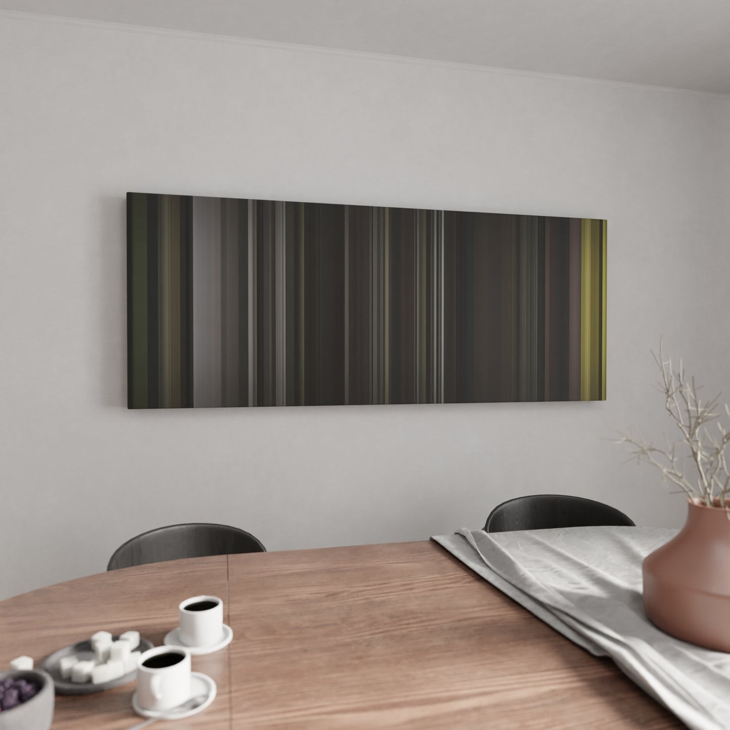 Kitchen with Shawn-Mendes-Stitches Frome on the wall