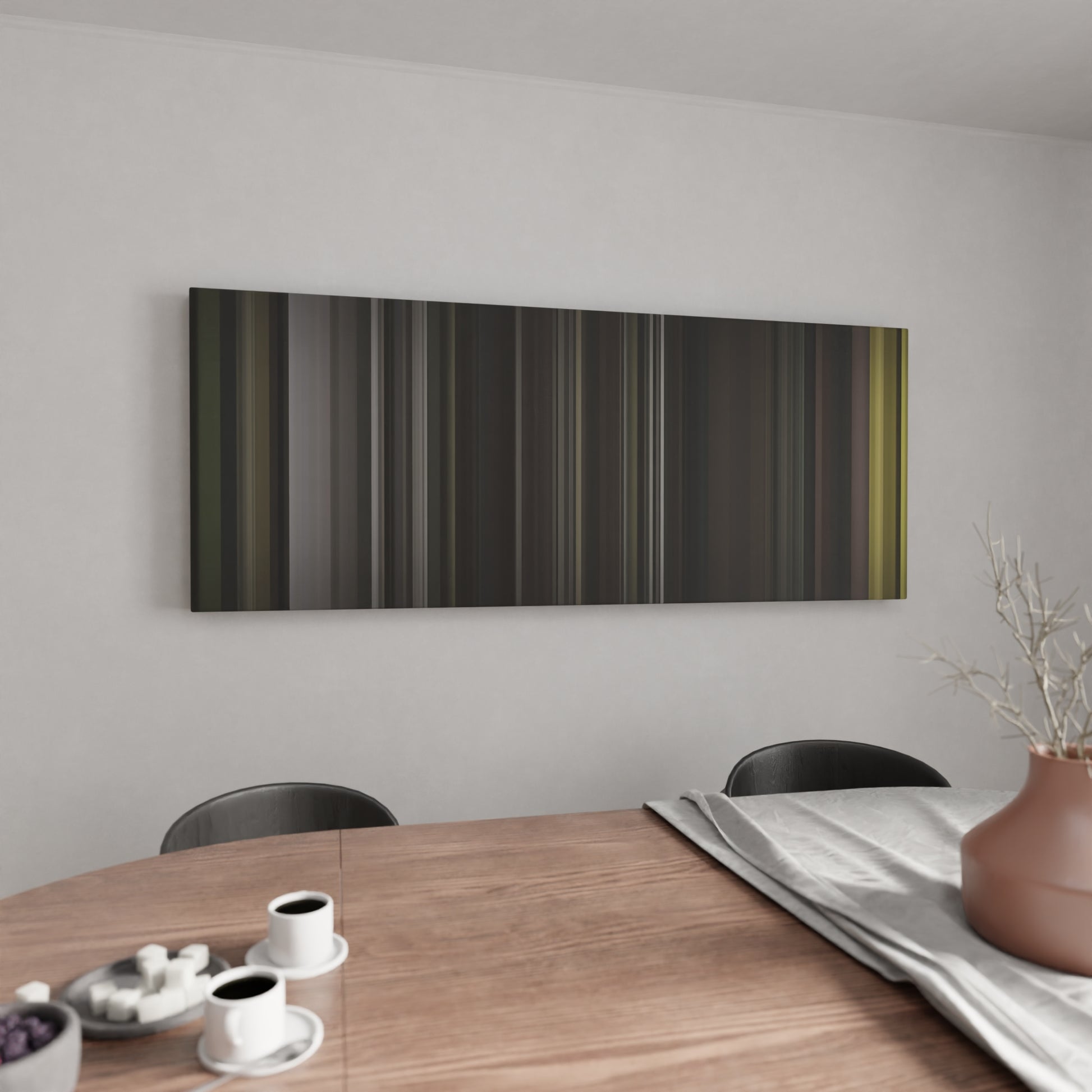 Kitchen with Shawn-Mendes-Stitches Frome on the wall