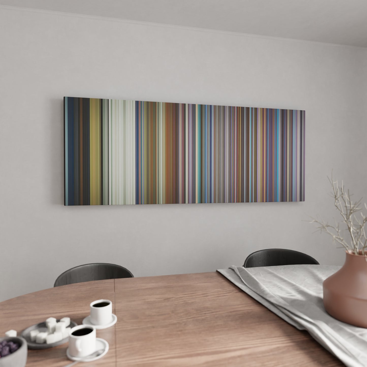 Kitchen with Wisin-Escapate-Conmigo Frome on the wall