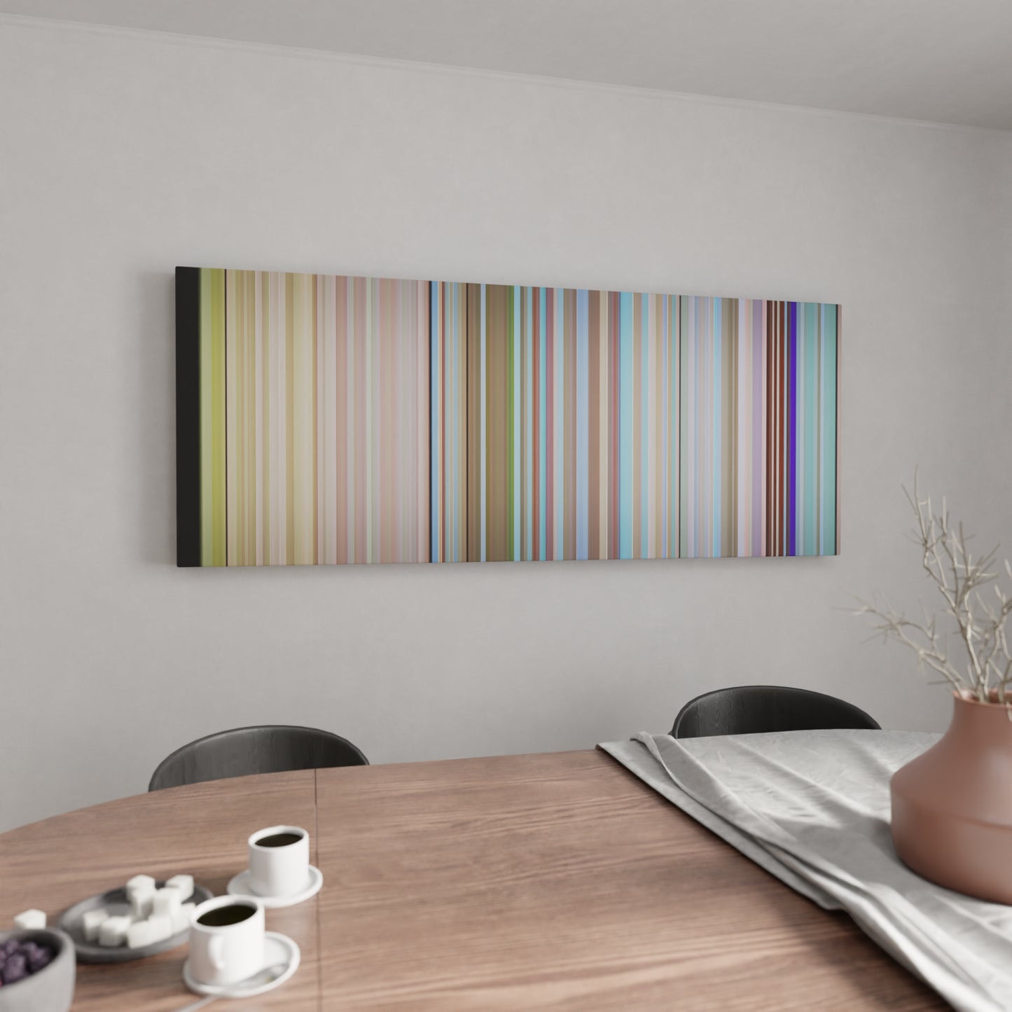 Kitchen with Satti-Dhillon-Lehanga-Jass-Manak Frome on the wall