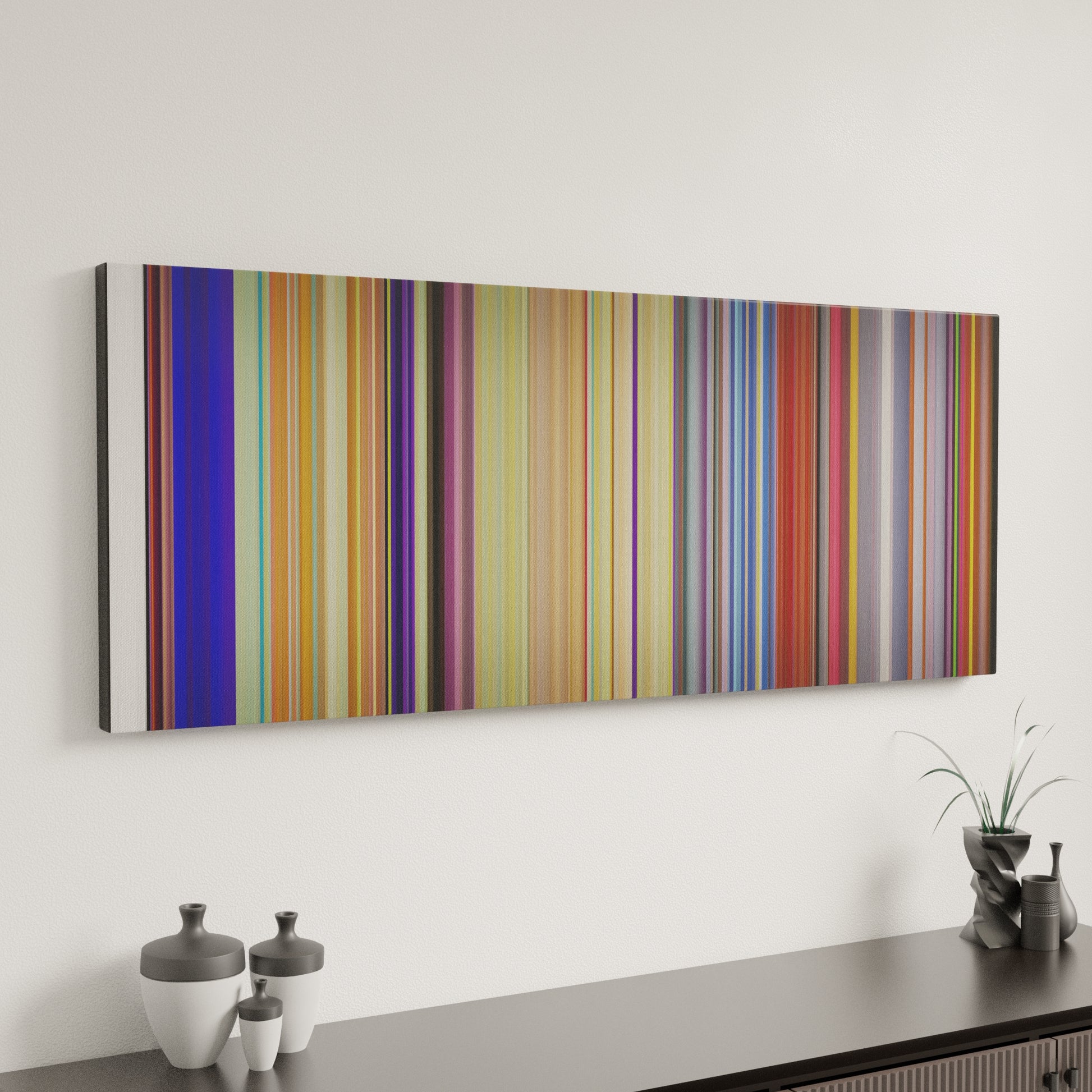 Minimal interior design with BTS-DNA Frome on the wall