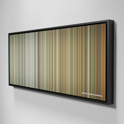 Side view of Framed Buff's of Gente-de-Zona-La-Gozadera Frome on the wall