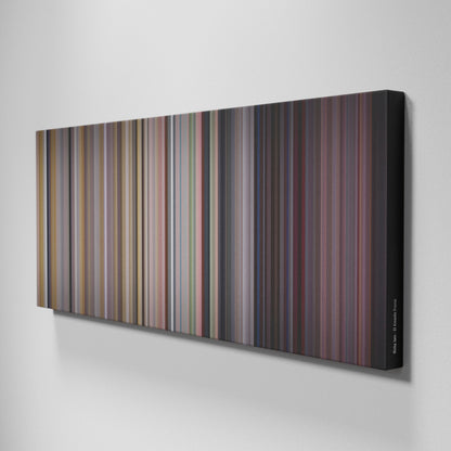 Side view of Buff's of Nicky-Jam-El-Amante Frome on the wall