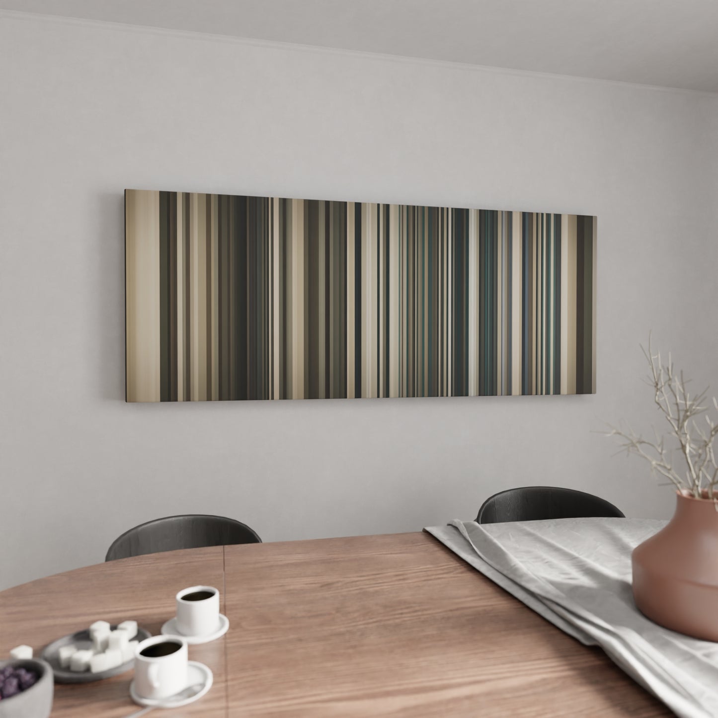 Kitchen with Pnk-Just-Give-Me-A-Reason Frome on the wall