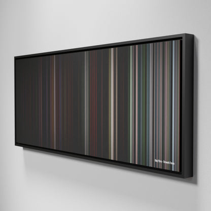 Side view of Framed Buff's of Katy-Perry-Firework Frome on the wall