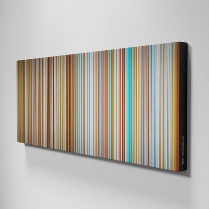 Side view of Buff's of Pitbull-Timber Frome on the wall