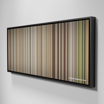 Side view of Framed Buff's of French-Montana-Unforgettable Frome on the wall