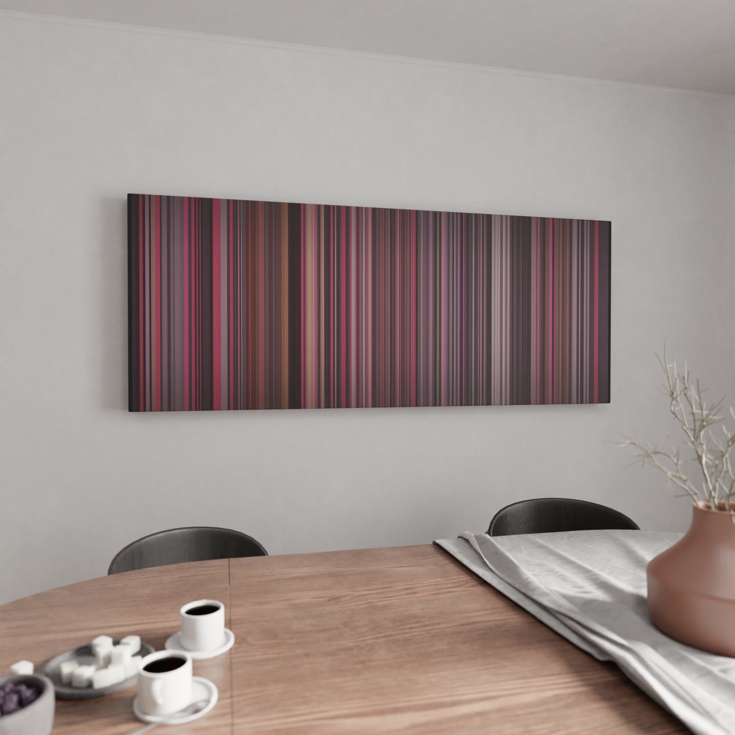 Kitchen with Ariana-Grande-Problem Frome on the wall