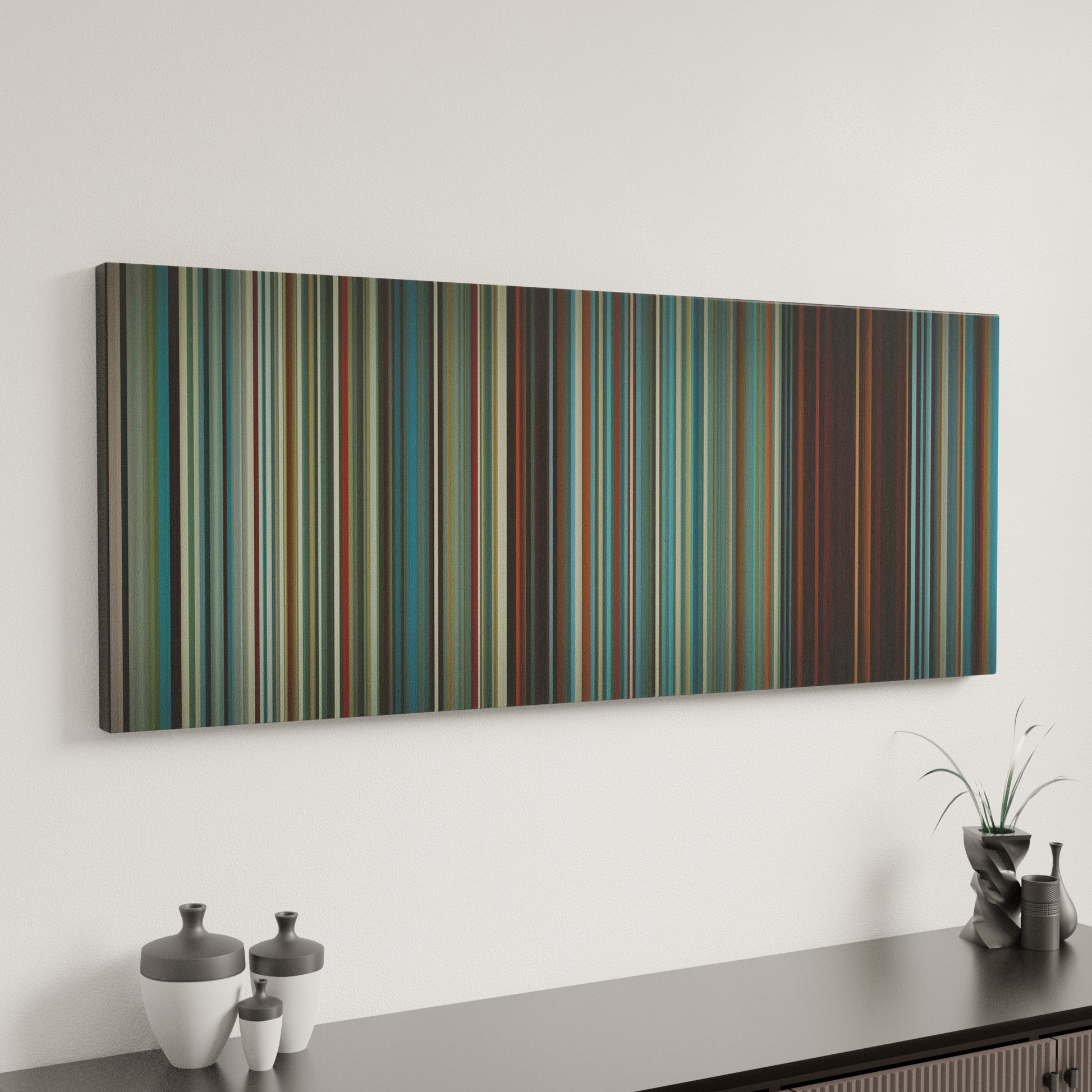 Minimal interior design with Alex-Rose-Toda Frome on the wall