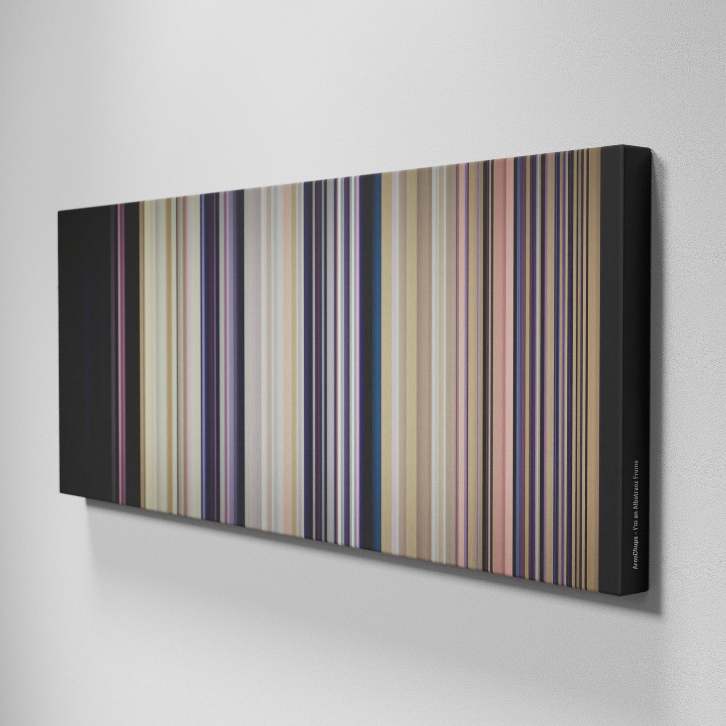 Side view of Buff's of AronChupa-Im-an-Albatraoz Frome on the wall