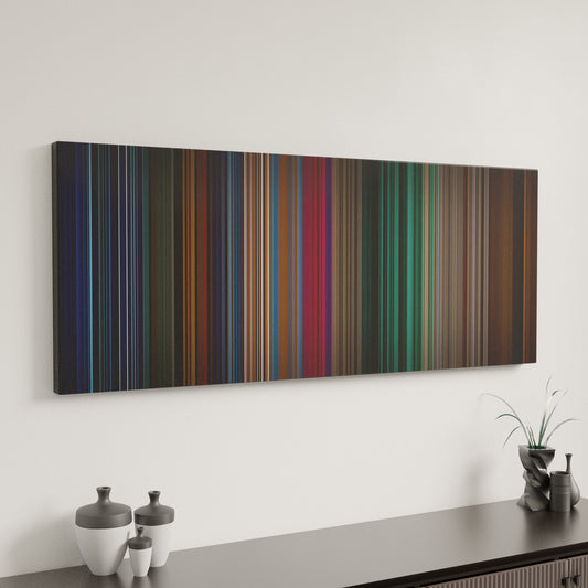 Minimal interior design with Taylor-Swift-Look-What-You-Made-Me-Do Frome on the wall